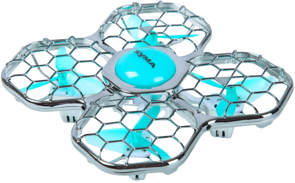 Lean Toys RC dronas Syma X26 Pro su LED apšvietimu ir akrobatikos režimu