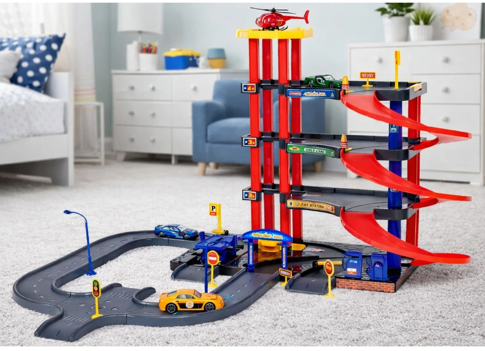 Lean Toys Stovėjimo aikštelė 4 aukštai