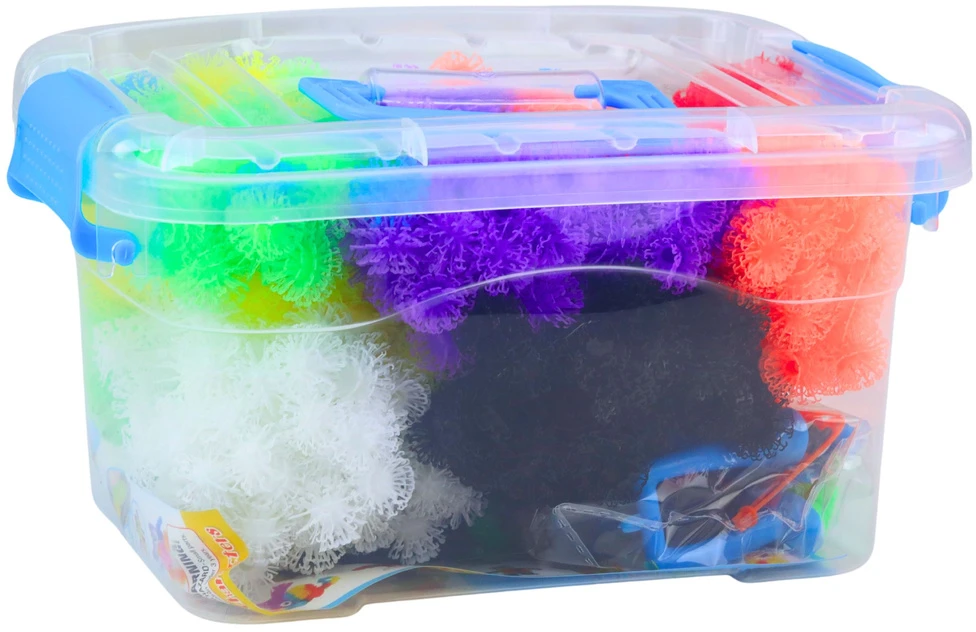 Lean Toys Velcro blokų rinkinys 836 vnt.
