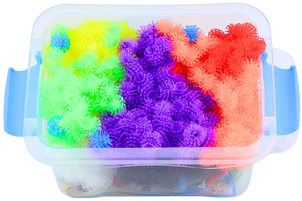 Lean Toys Velcro blokų rinkinys 836 vnt.