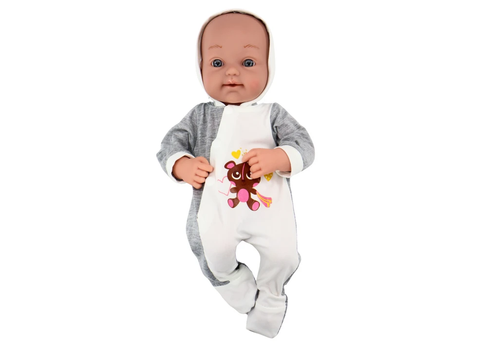 Lean Toys Lėlytė su čiulptuku ir aksesuarais, 35 cm