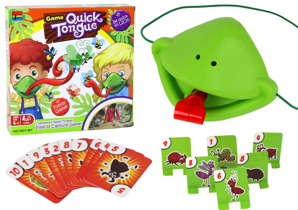 Įgūdžių žaidimas Greitas liežuvis Lean Toys
