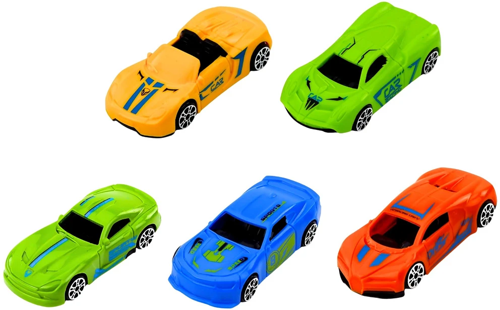 Lean Toys Žaislinis vilkikas su automobiliais 35 cm