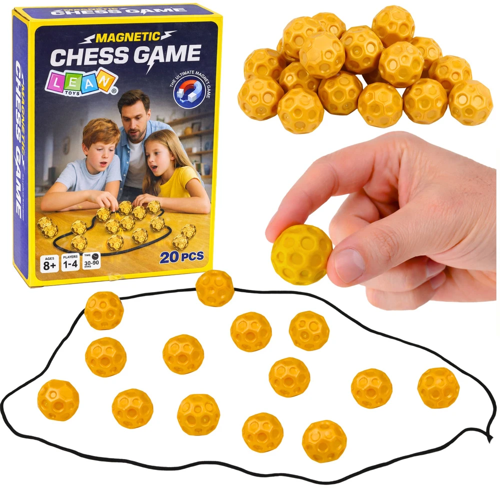 Lean Toys Magnetinis loginis žaidimas 20 dalių