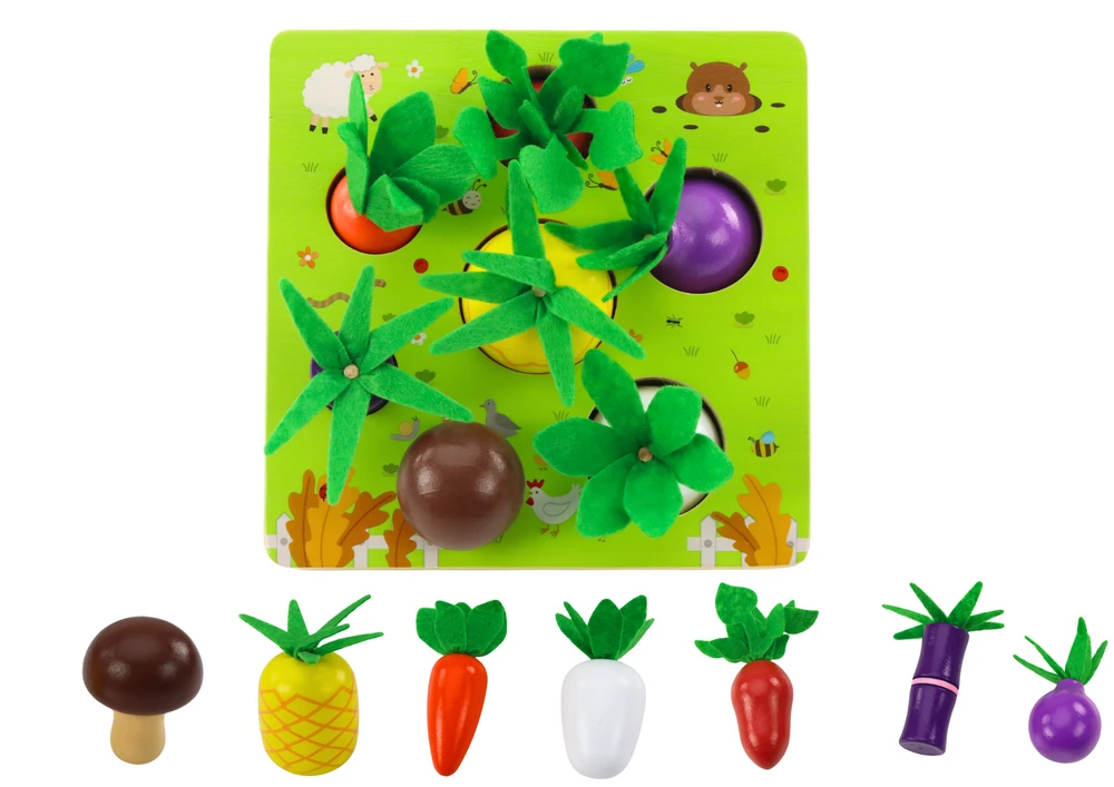 Dėlionė Lean Toys Atminties žaidimas Morkos