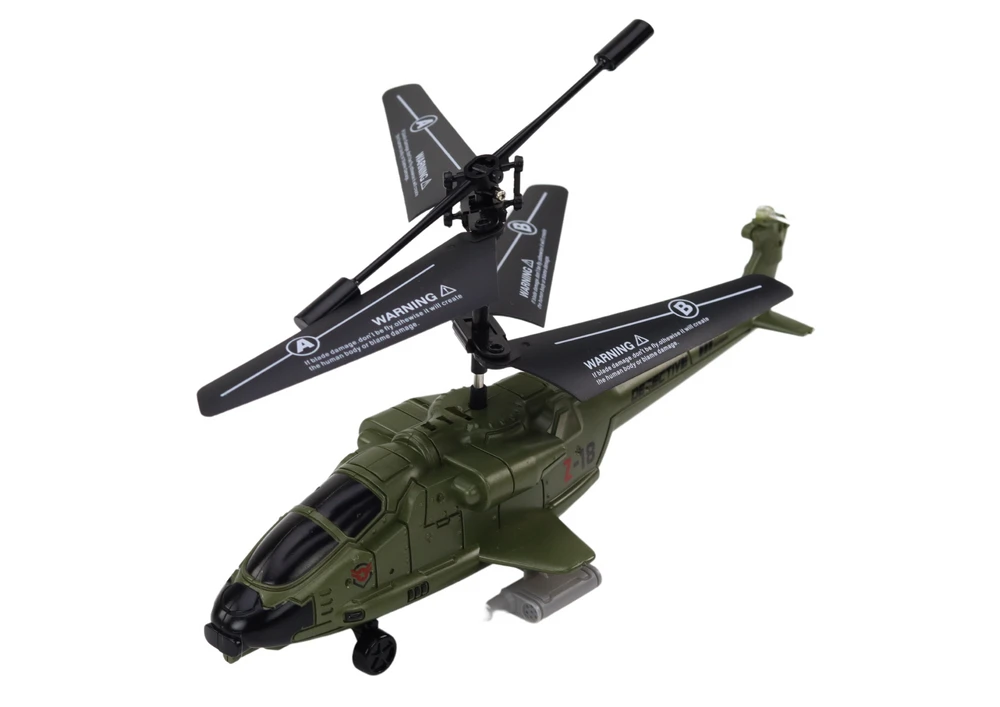 Lean Toys Nuotoliu valdomas karinis sraigtasparnis