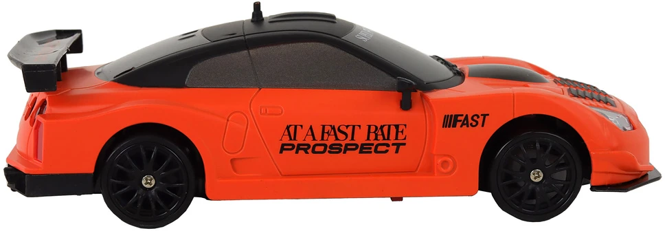 Lean Toys Nuotoliniu būdu valdomas sportinis automobilis 1:24 su keičiamais ratais