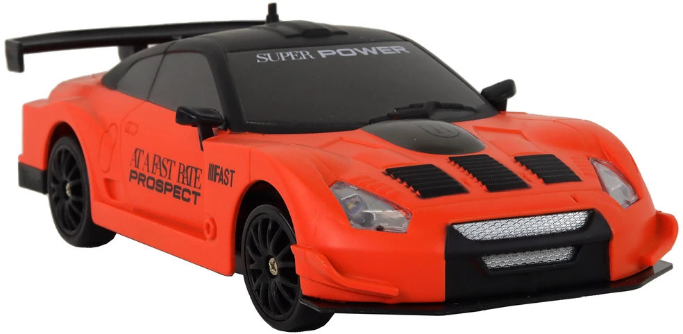 Lean Toys Nuotoliniu būdu valdomas sportinis automobilis 1:24 su keičiamais ratais