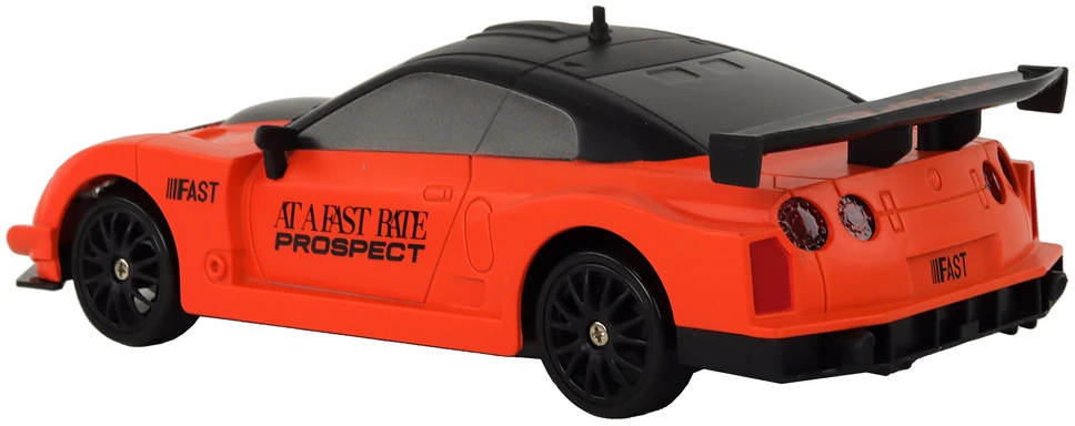 Lean Toys Nuotoliniu būdu valdomas sportinis automobilis 1:24 su keičiamais ratais