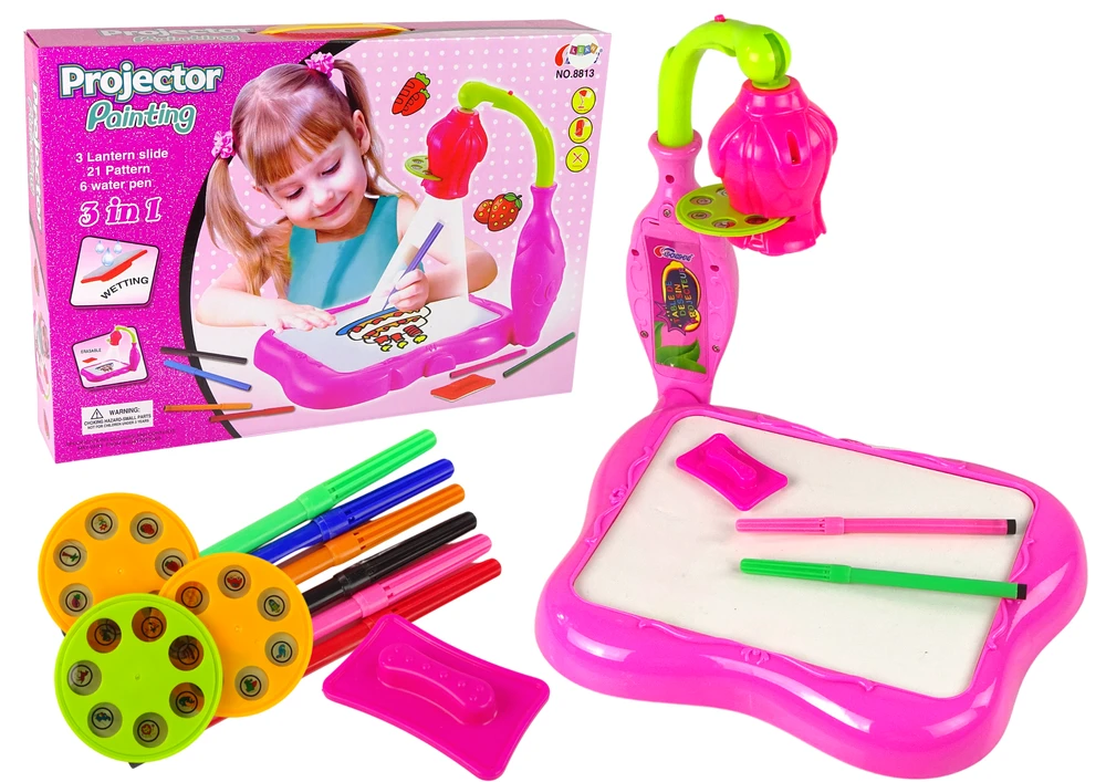 Lean Toys Projektorius Gėlių projektorius Tapybos projektorius Priedai