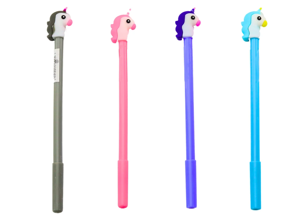 Lean Toys Vienaragio tušinukas su juodu rašalu ir dangteliu