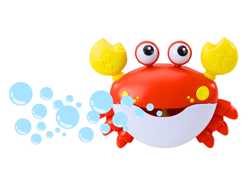 Lean Toys Raudonasis krabas - muilo burbulai