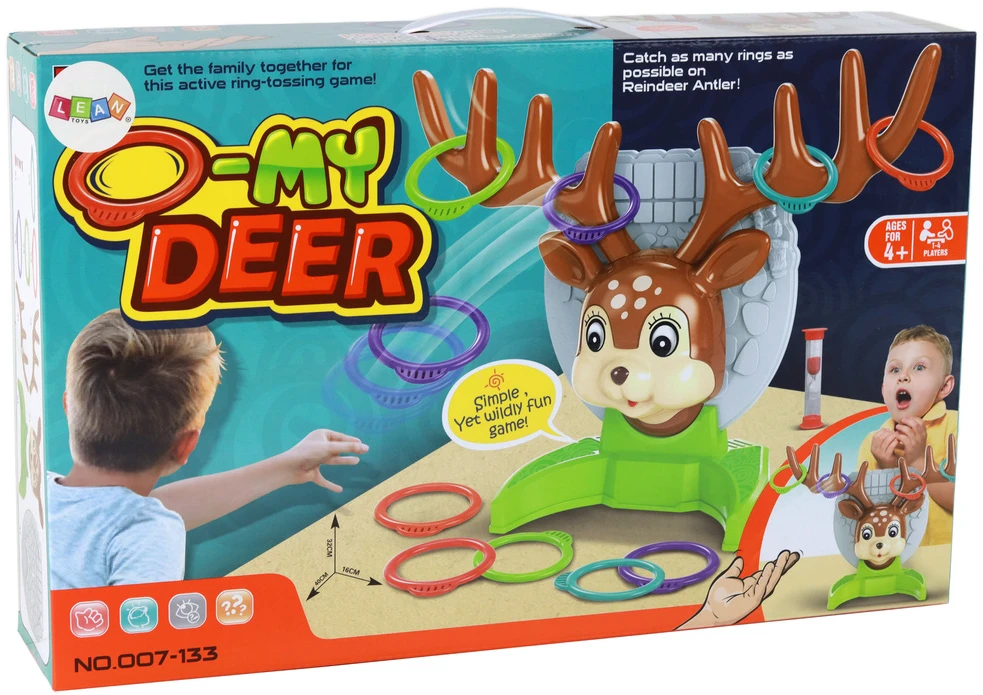 Arkadinis žaidimas lanko metimas ant elnio ragų Lean Toys