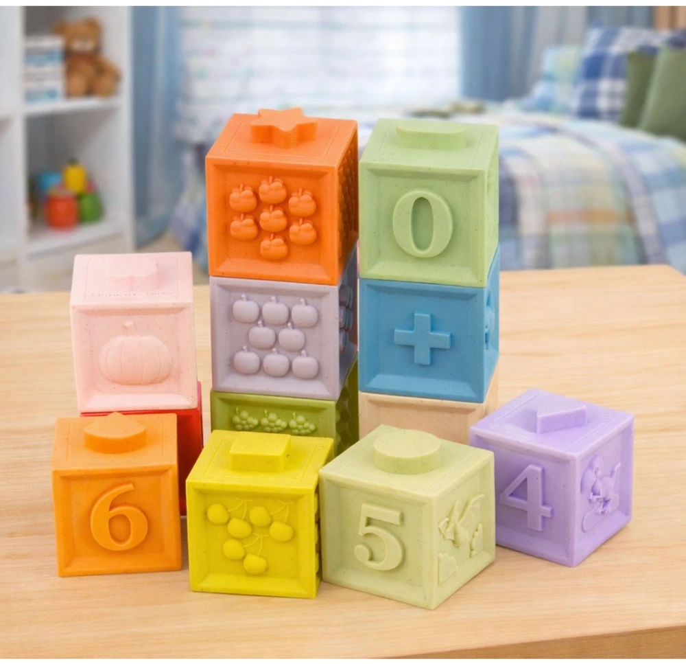Lean Toys Kaladėlės 5 x 5 cm 12 vnt.