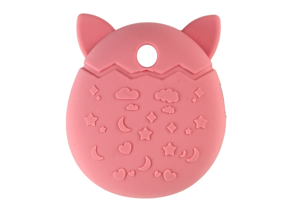 Lean Toys Katės formos silikono dėklas Tamagotchi žaidimams