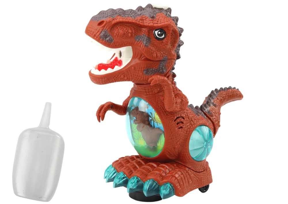 Žaislinis dinozauras Lean Toys su muzika ir šviesos efektais