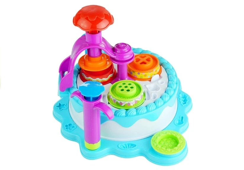 Lean Toys Modelinas spalvotas torto rinkinys vaikams nuo 3 metų