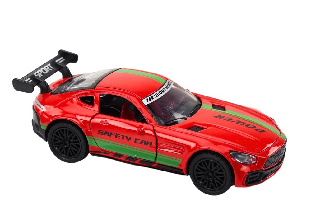 Lean Toys Sportinis automobilis 1:32 metalinis su spoileriu ir garsais