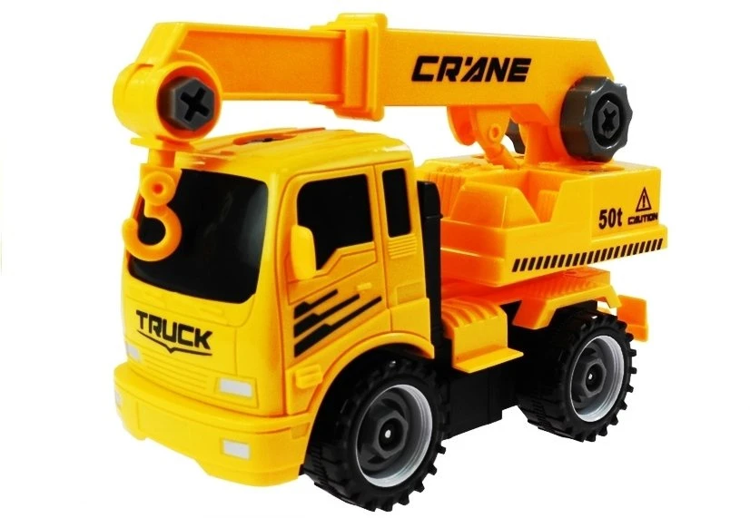 Statybinių transporto priemonių rinkinys Lean Toys