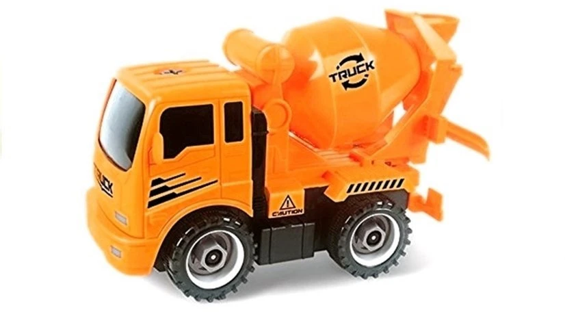 Statybinių transporto priemonių rinkinys Lean Toys
