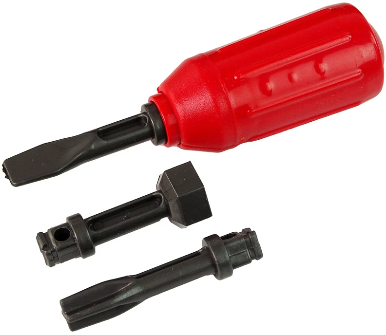 Lean Toys Gaisrininkų žaislinis sunkvežimis su priedais