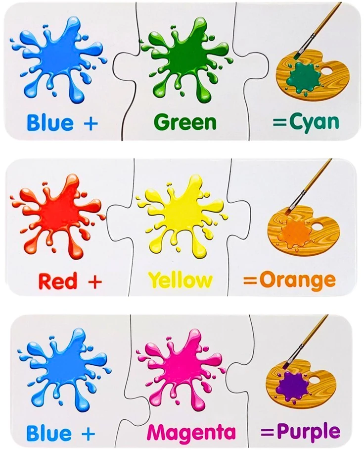 Lean Toys Edukacinė dėlionė