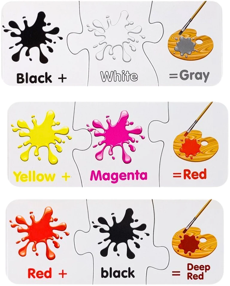 Lean Toys Edukacinė dėlionė