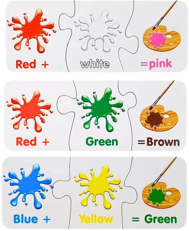 Lean Toys Edukacinė dėlionė