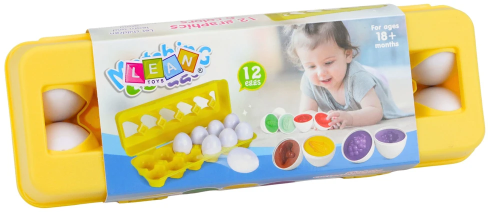 Lean Toys Rūšiuoklis kiaušiniams 12 vnt.