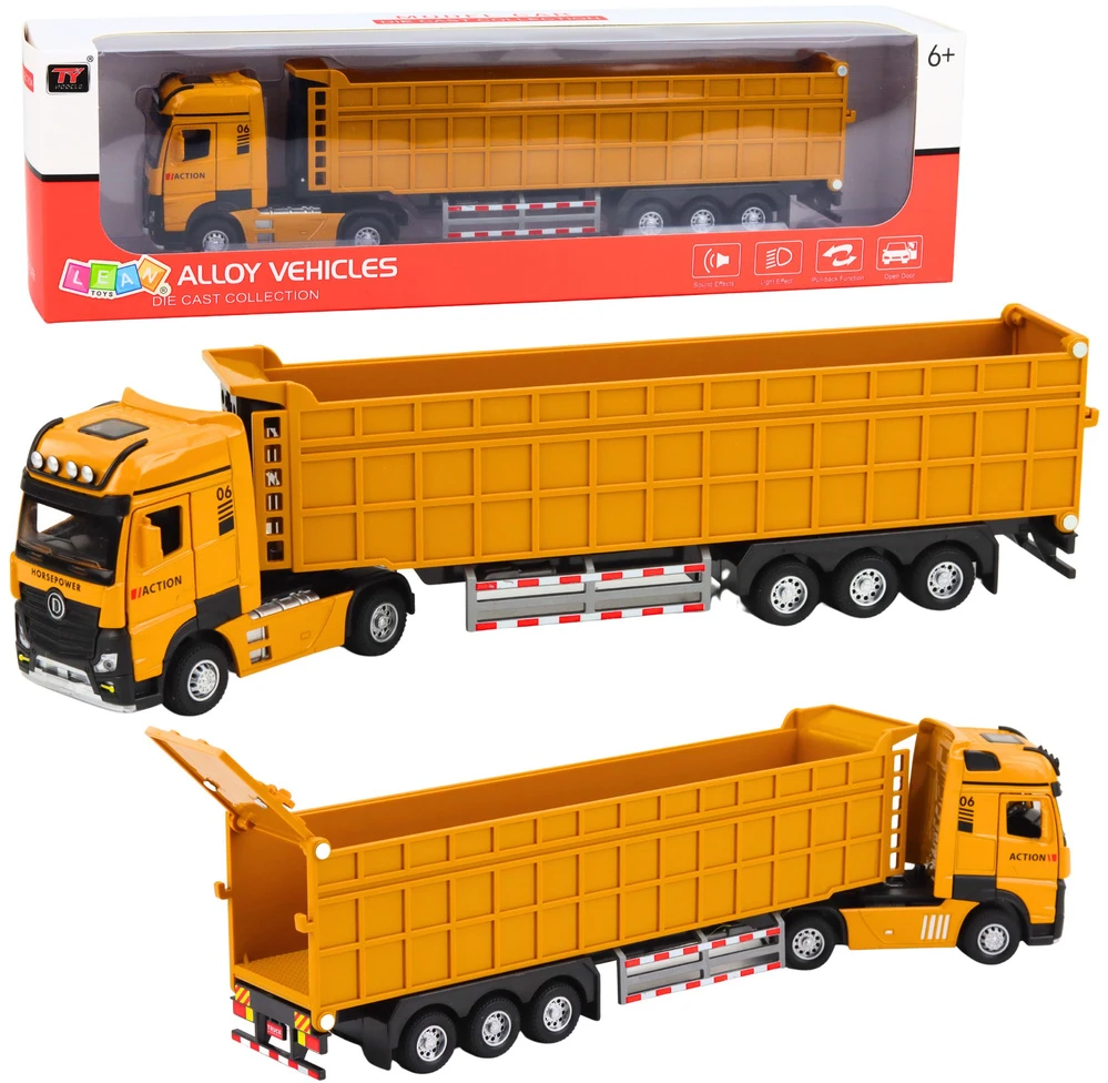 Lean Toys Savivartis geltonas