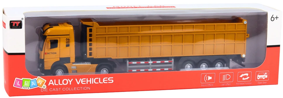 Lean Toys Savivartis geltonas