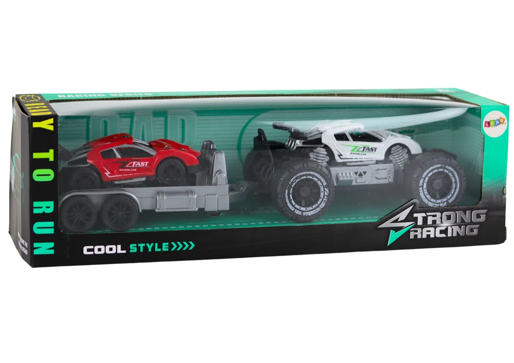 Automobilių rinkinys Lean Toys