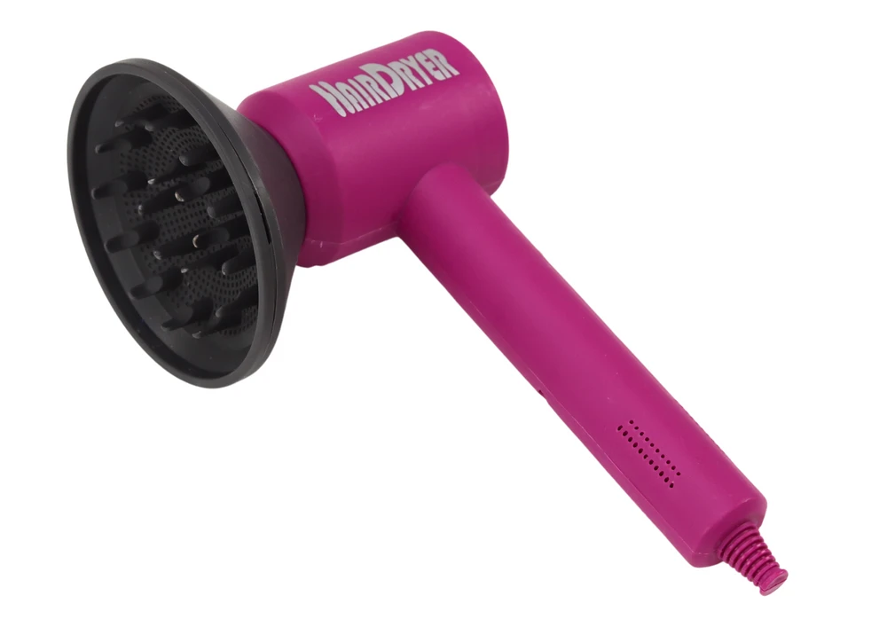 Lean Toys Vaikų kirpyklos rinkinys su plaukų džiovintuvu, 10 dalių
