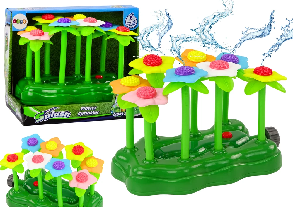 Lean Toys Spalvotas vandens fontanas vaikams 24x15x17 cm