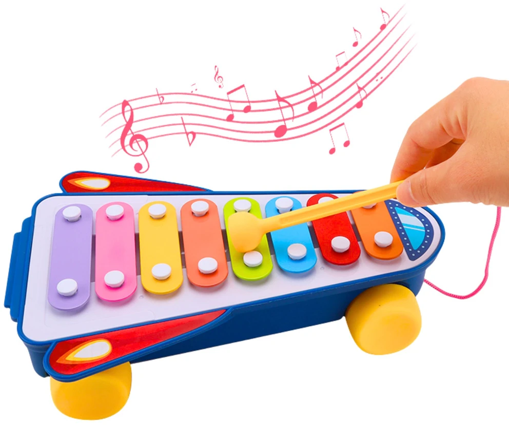Lean Toys Ksilofonas mėlynas