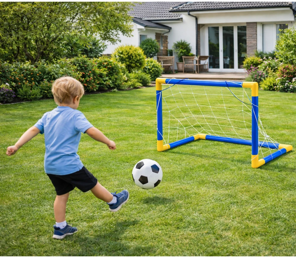 Lean Toys Futbolo rinkinys 62x41 cm