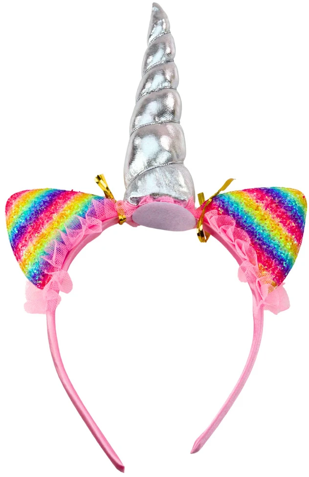 Lean Toys Vaikiškas aksesuarų rinkinys Dream Unicorn: lankelis ir karoliai