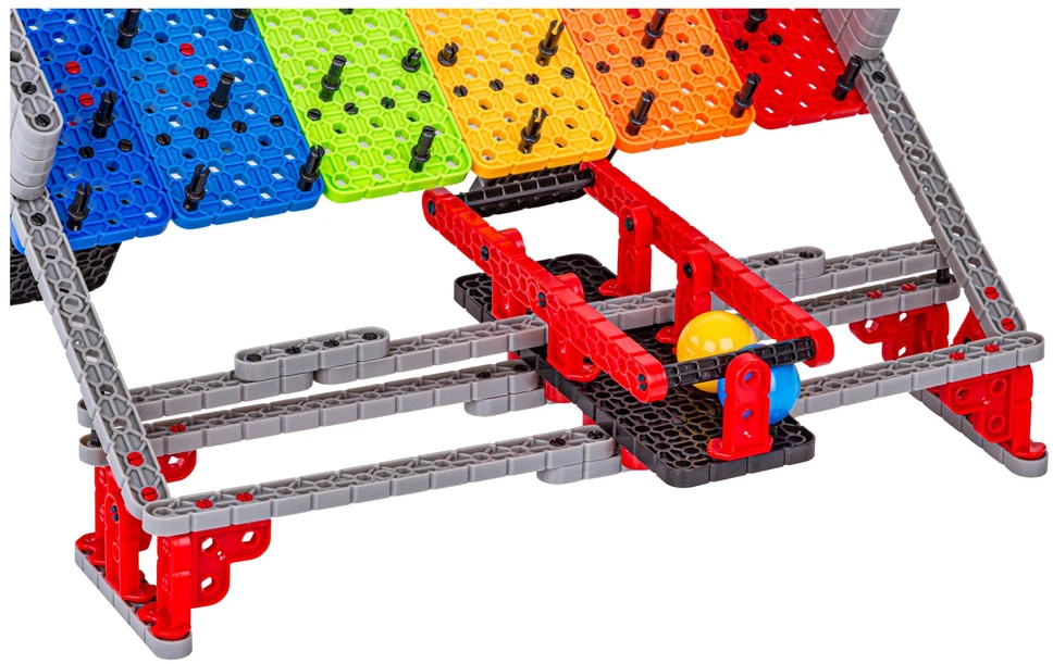 Lean Toys Kamuoliukų trasa 477 vnt.