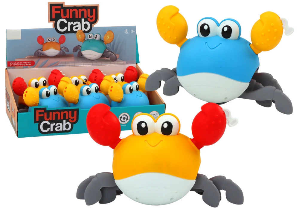 Lean Toys Krabų Žaislas Maudynėms