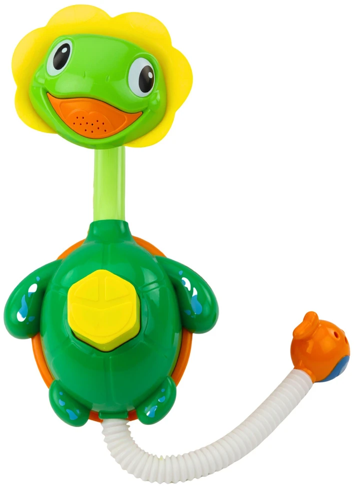 Lean Toys Vandens žaislas voniai - vėžlys fontanas