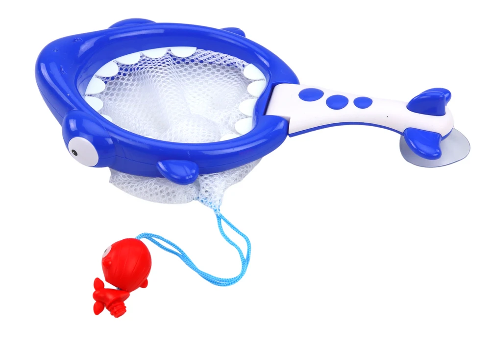 Lean Toys Vonios žaislų rinkinys vaikams su rykliu ir jūros gyvūnais