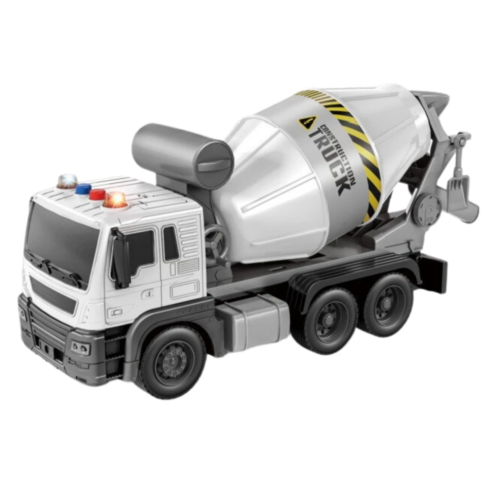 Lean Toys Žaislinis betono maišytuvas su šviesomis ir garsais
