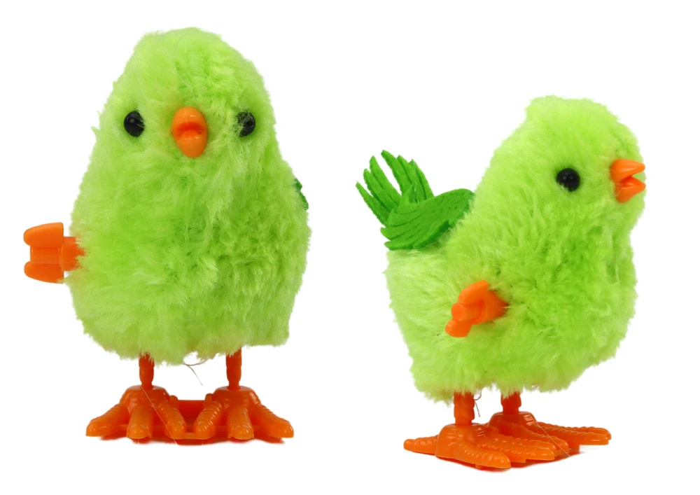 Šokinėjantis viščiukas Lean Toys, žalias