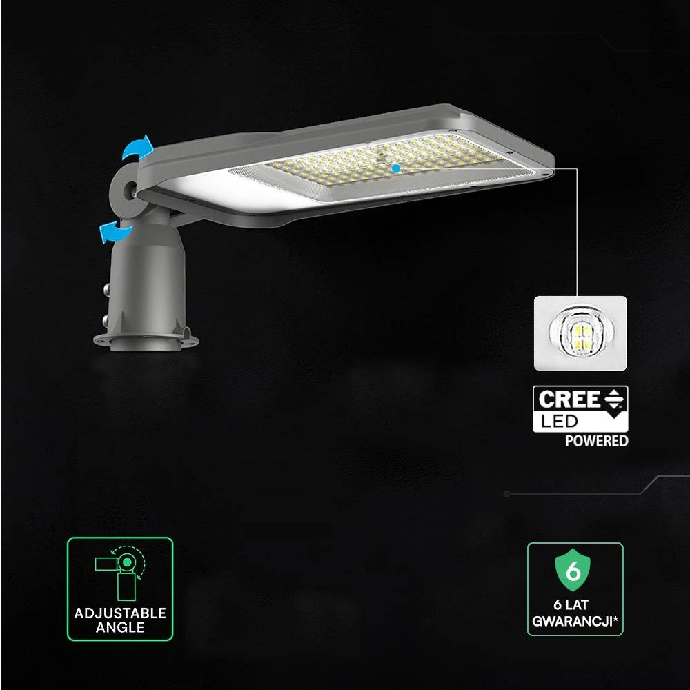 LED gatvių šviestuvas V-TAC CREE CHIP 50W 6500K