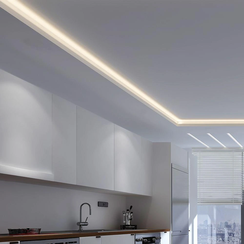 V-tac 10W/m LED juosta, 420LED/m, IP20, 3000K, 5m, su 60W maitinimo šaltiniu, 24V, 2.5A, IP44