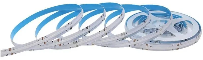 13W/m LED juosta, 422LED/m, RGB, 5m, su maitinimo šaltiniu ir nuotolinio valdymo pulteliu