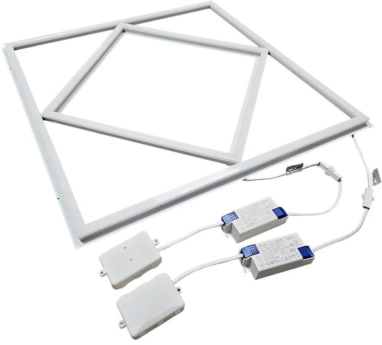 64W LED panelė - šviečiantis rėmelis, 60x60cm, baltas, 6500K