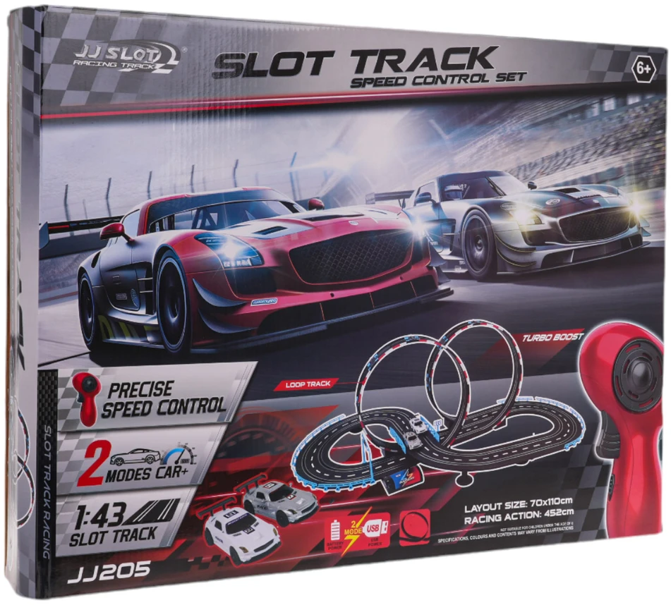 Lenktynių trasa MAX SPEED su automobiliais