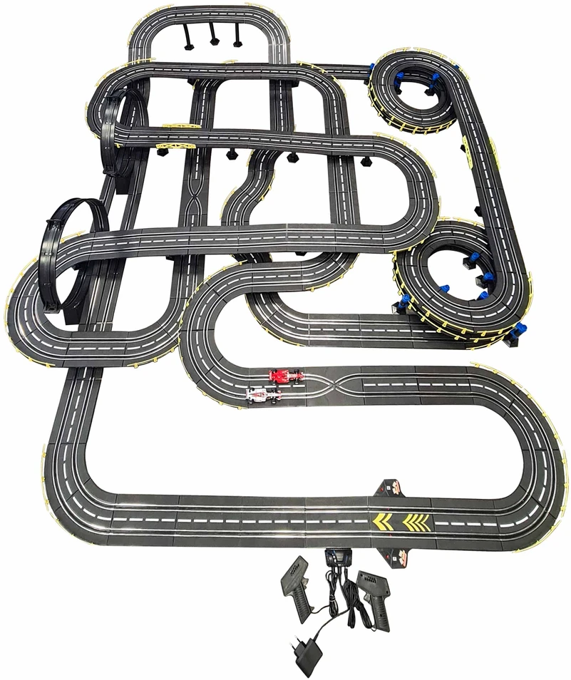 Ramiz Lenktynių trasa Mega Race Track Crazy Loop 1:43