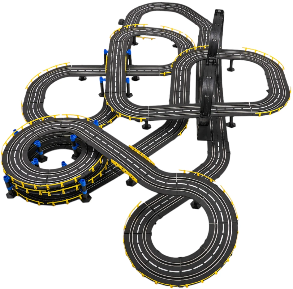 Lenktynių trasa Mega Track R/C su nuotoliniu valdymu